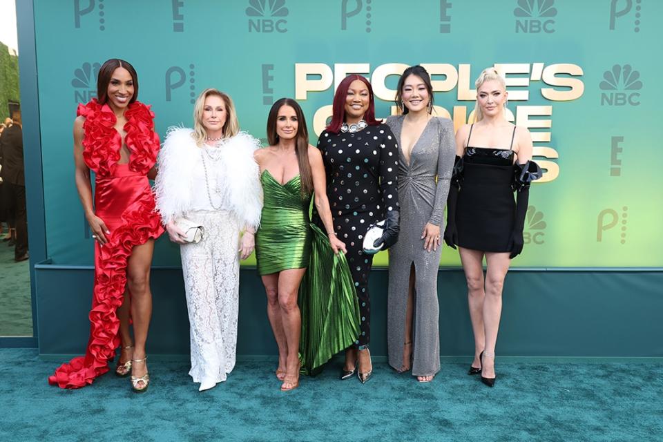 Annemarie Wiley, Kathy Hilton, Kyle Richards, Garcelle Beauvais, Crystal Kung Minkoff, Erika Jayne, 2024 People's Choice Awards