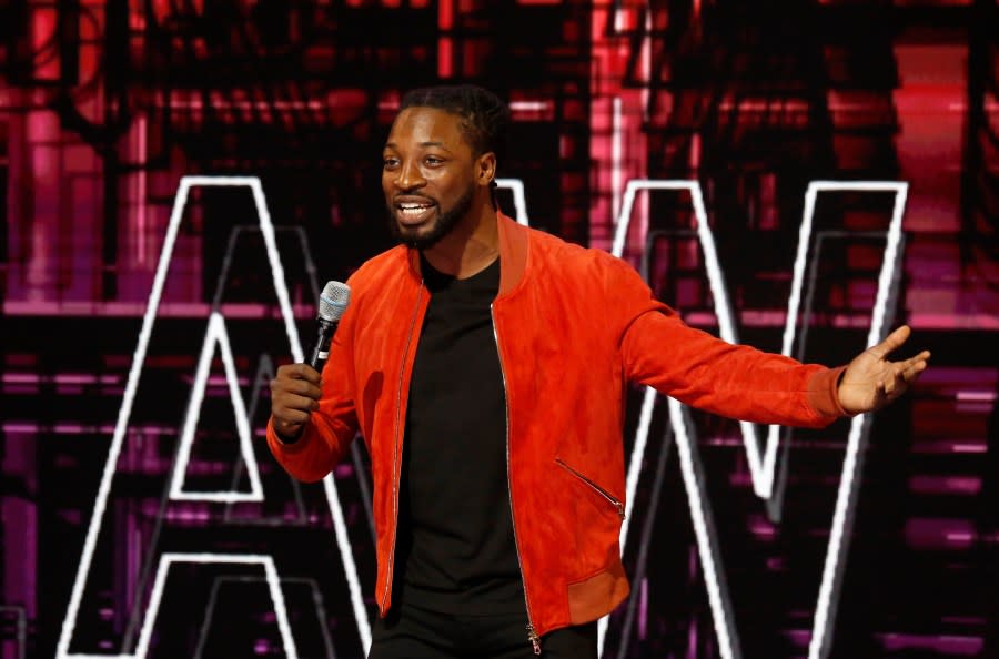 LAS VEGAS, NEVADA – NOVEMBER 03: America’s Got Talent Season 12 finalist and comedian Preacher Lawson performs during the America’s Got Talent Las Vegas LIVE preview event at the Luxor Hotel and Casino on November 03, 2021 in Las Vegas, Nevada. (Photo by Gabe Ginsberg/Getty Images)