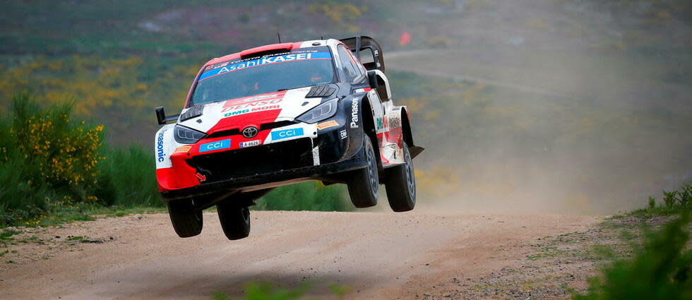 Au volant de sa Toyota, Kalle Rovanperä  n'a laissé aucune chance à ses adversaires lors du Rallye d'Estonie dont il a aussi remporté la Power Stage.  - Credit:Toyota/McKlein