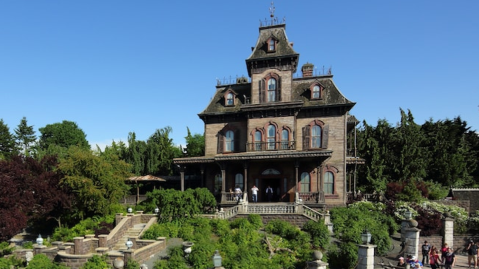 6) Disneyland Paris's version is known as Phantom Manor.