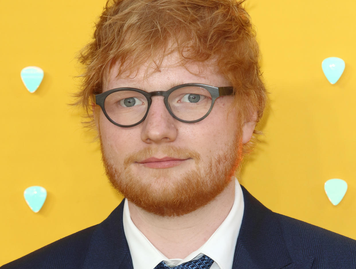 LONDON, UNITED KINGDOM - 2019/06/18: Ed Sheeran attends the Yesterday UK Premiere McCallat the Odeon Luxe Leicester Square. (Photo by Keith Mayhew/SOPA Images/LightRocket via Getty Images)