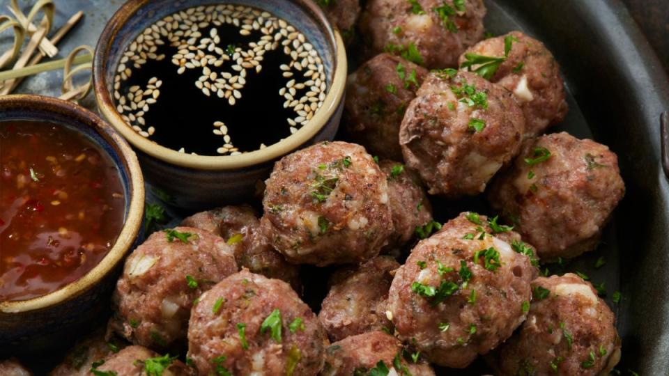 Asian Turkey Meatballs