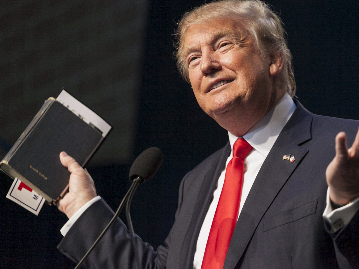 Donald trump bible