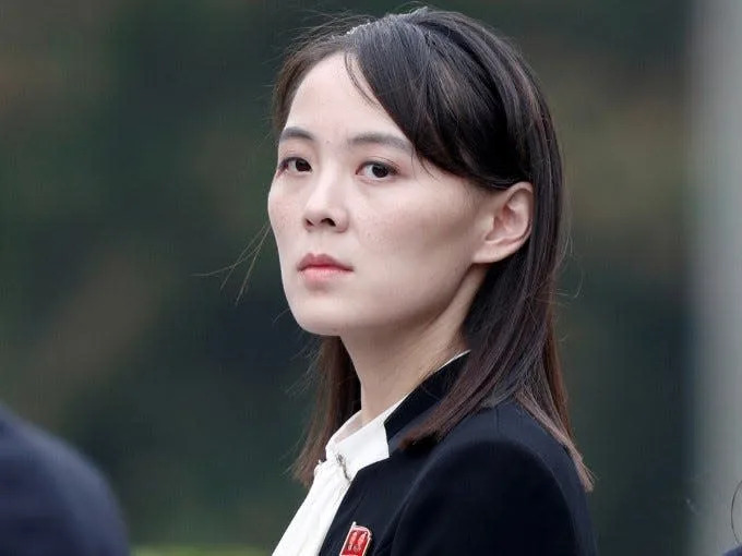 FILE PHOTO: Kim Yo Jong, sister of North Korea's leader Kim Jong Un attends a wreath-laying ceremony at Ho Chi Minh Mausoleum in Hanoi, Vietnam March 2, 2019. REUTERS/Jorge Silva/Pool/File Photo