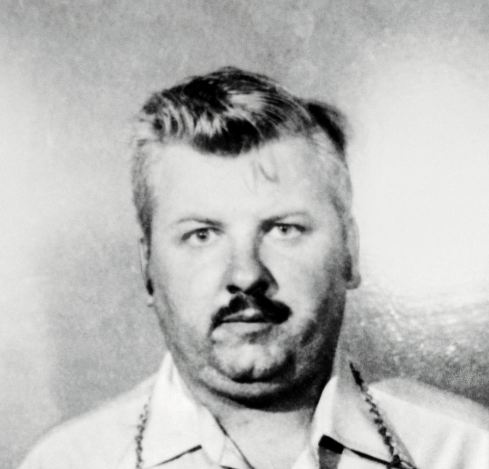 A police photo of John Wayne Gacy, 37, being held for questioning in connection with the discovery of five badly decomposed bodies. (Photo: Bettmann Archive via Getty Images)