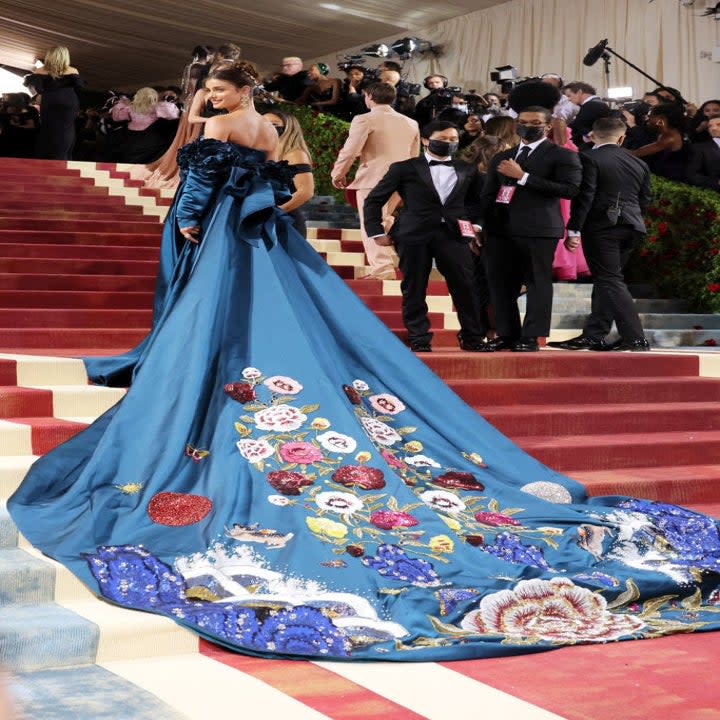 Taylor Hill at the 2022 Met Gala