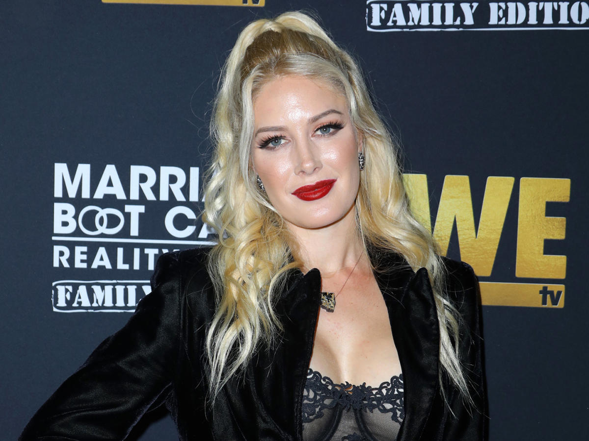 Heidi Montag's Maternity Photoshoot Included Blush Pink Lingerie and So ...