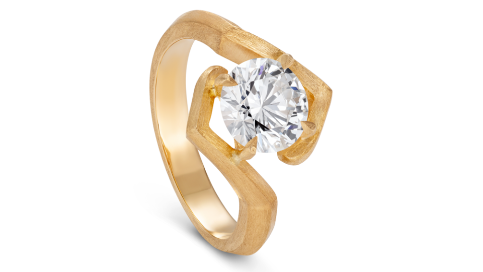 Thelma West Diamond and Gold Eloïse Ring