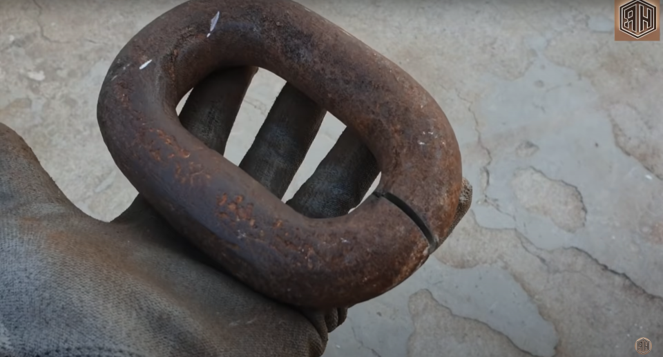 Watching this bladesmith forge a perfect katana out of an old, rusty iron chain is deeply satisfying to watch.