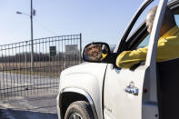 Ben Eaton, a Perry County (Ala) Commissioner is photographed Monday, Feb. 22, 2021, in Uniontown, Ala. Disadvantaged communities in America are disproportionately affected by pollution from industry or waste disposal, but their complaints have few outlets and often reach a dead end. Hundreds of discrimination claims sent to the Environmental Protection Agency’s civil rights office since the mid-90s have only once resulted in a formal finding of discrimination. And some cases languished for years — or decades. (AP Photo/Vasha Hunt)