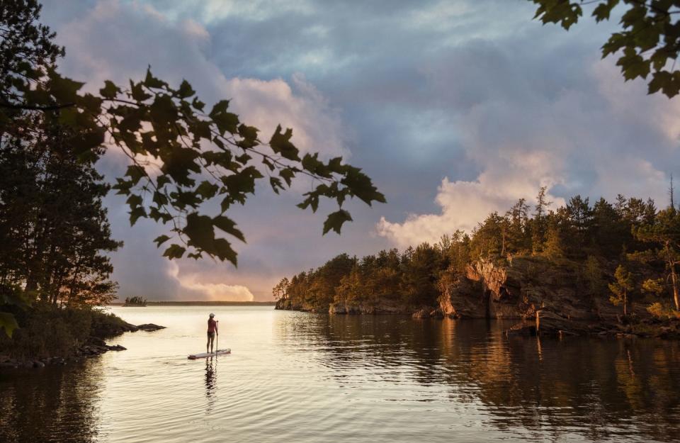 Houseboat, Voyageurs National Park, Minnesota