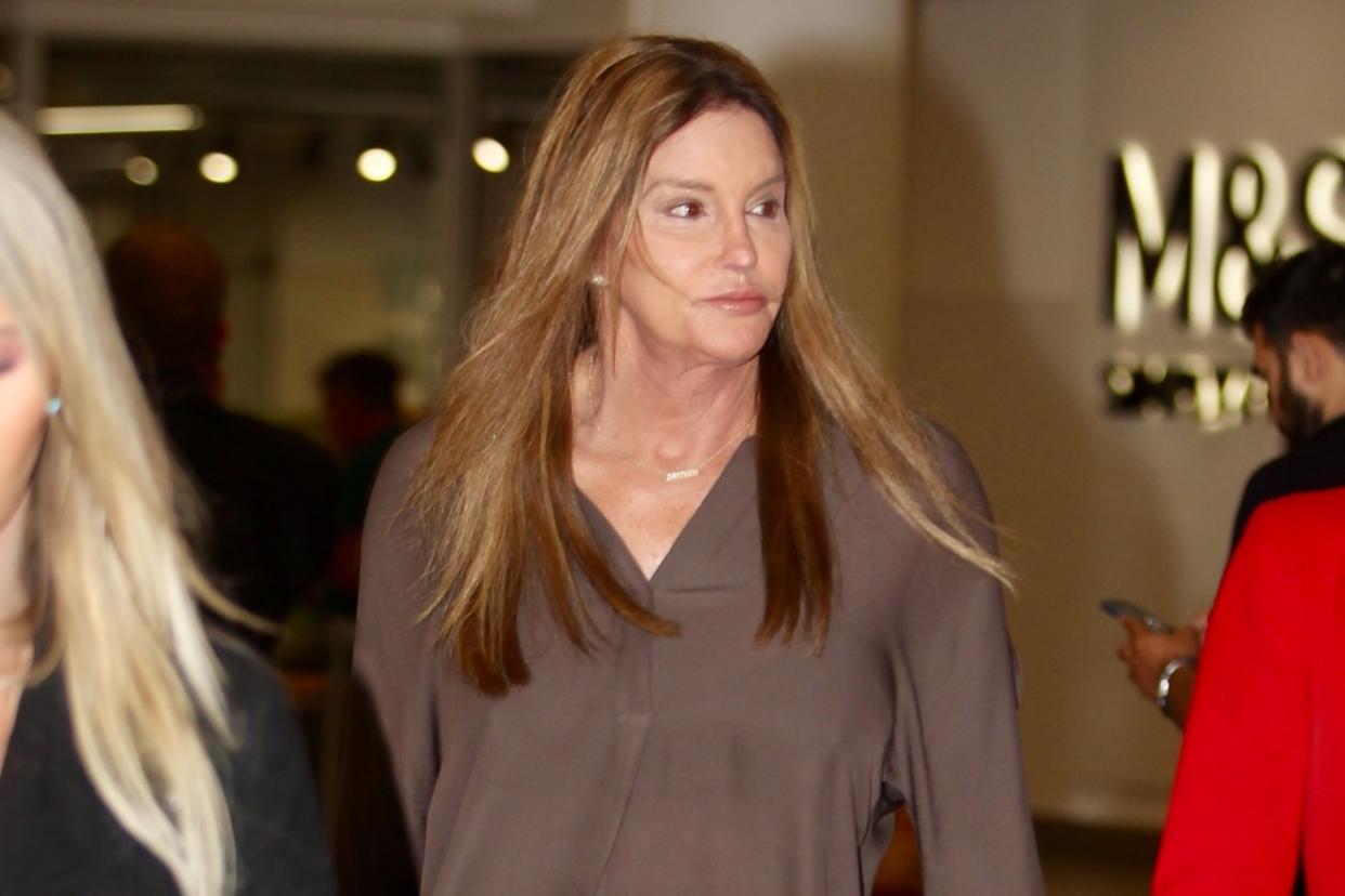 Speculation: Caitlyn Jenner arrived at Heathrow airport: Jules / Splash News