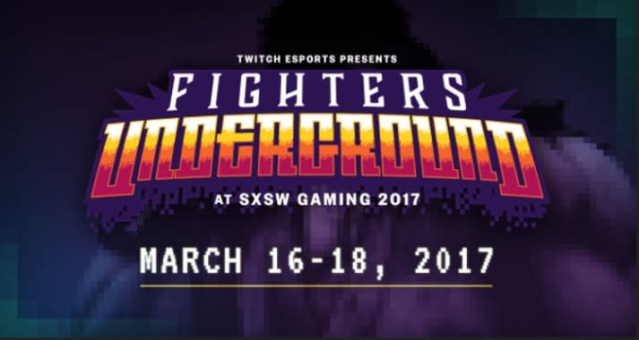 Fighters Underground 2017 will have 16 players competing for $20,000. (SXSW)