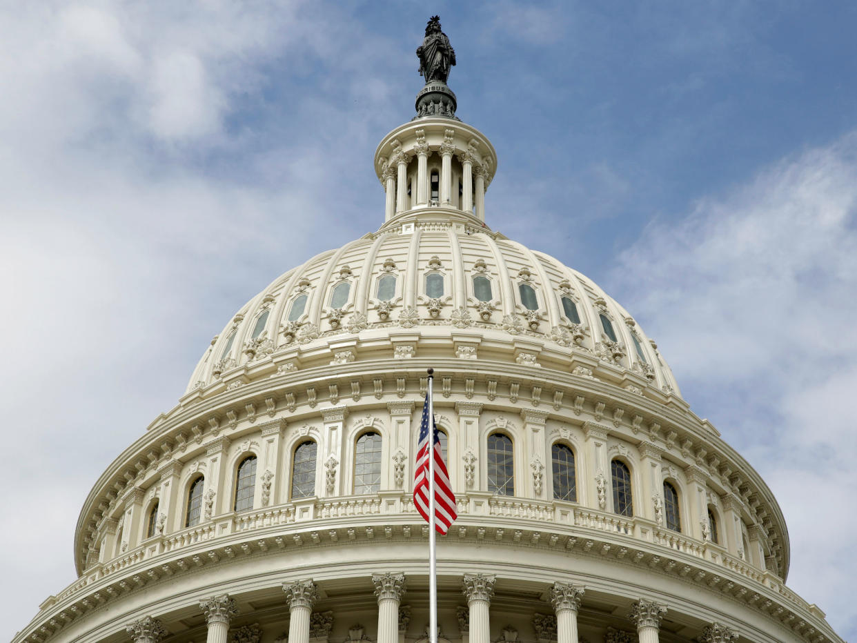 The Capitol Dome in Washington: REUTERS/Joshua Roberts