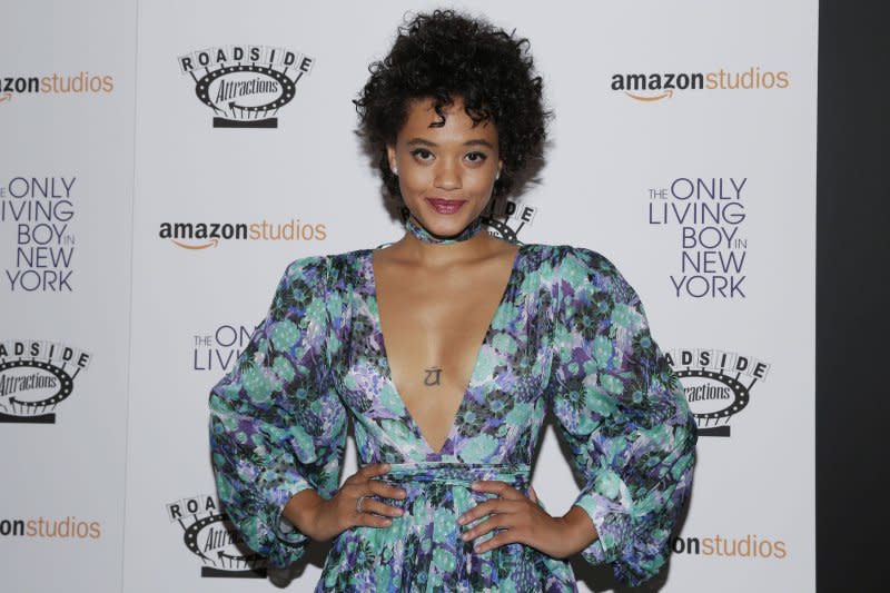 Kiersey Clemons arrives on the red carpet at "The Only Living Boy In New York" premiere at The Museum of Modern Art in 2017 in New York City. File Photo by John Angelillo/UPI