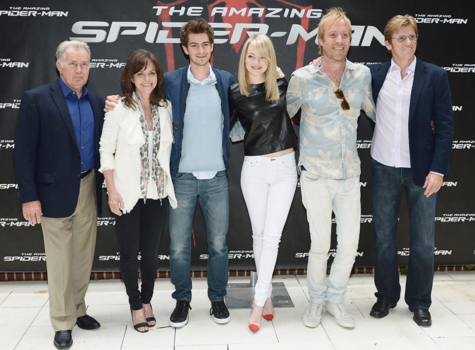 <p>Marvel's 2012 adaptation of <i>The Amazing Spider-Man </i>featured Field in the role of Aunt May alongside fellow castmates Andrew Garfield, Emma Stone, Denis Leary and Martin Sheen. She reprised the role in the 2014 sequel <i>The Amazing Spider-Man 2</i>.</p>