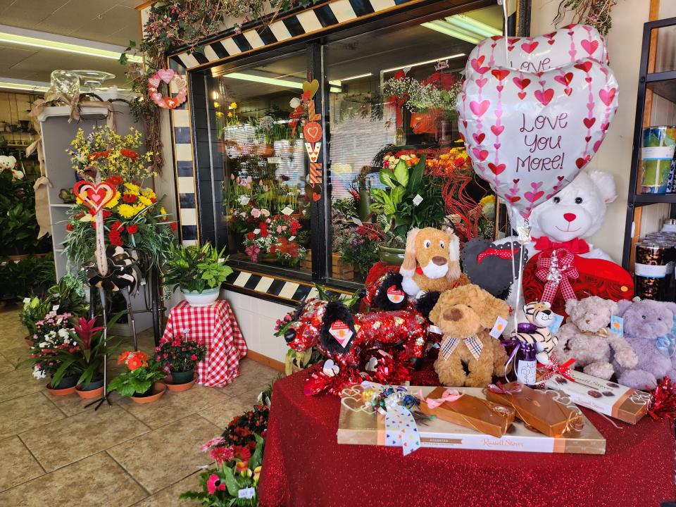 Amarillo florists are experiencing a rise in overall arrangement orders and deliveries and are preparing for incoming last minute shoppers for the Valentine's Day holiday, which falls on a weekday this year.