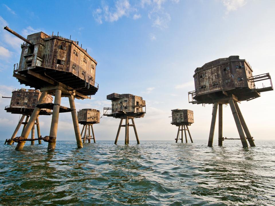 The Maunsell Sea Forts, England