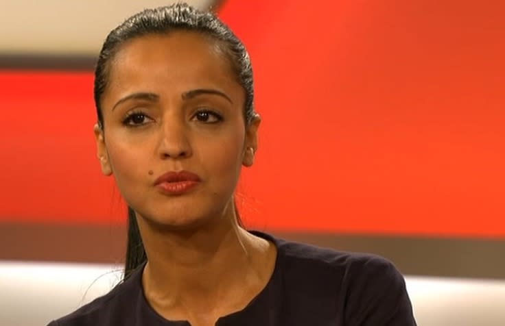 Die Berliner Staatssekretärin Sawsan Chebli (SPD) sieht in Deutschland keine Frauen mit Burka. (Bild: Screenshot ARD)