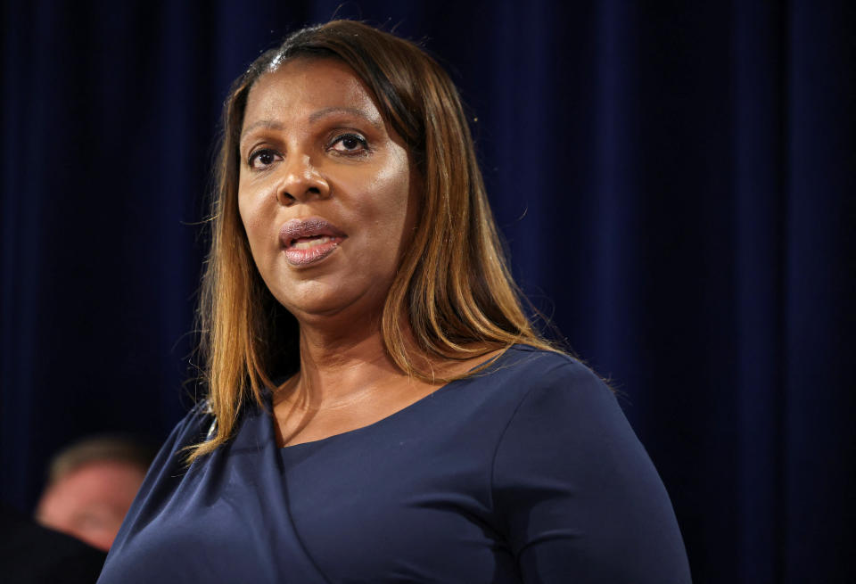 New York State Attorney General Letitia James.