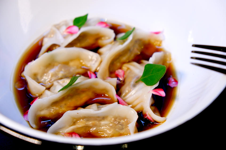 Soup-er (Veggie) Dumplings ($88)