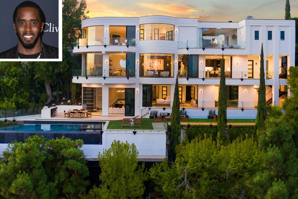 diddy lists home