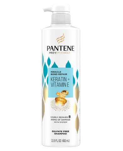 <p>Courtesy of Pantene</p> Pantene Pro-V Miracles Miracle Bond Repair Shampoo