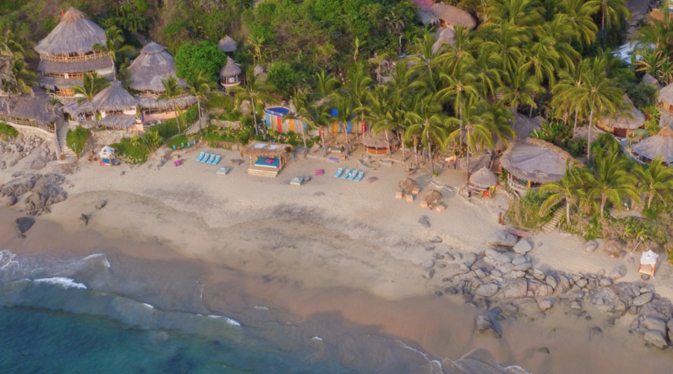 Bachelor in Paradise at Playa Escondida Resort in Sayulita, Mexco