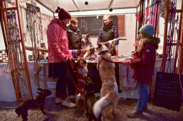 Christmas market for dogs in Berlin