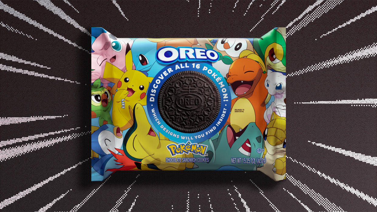OREO teams up with Pokémon to bring a Limited Edition Pokémon x OREO cookie pack. (Courtesy: Oreo) 