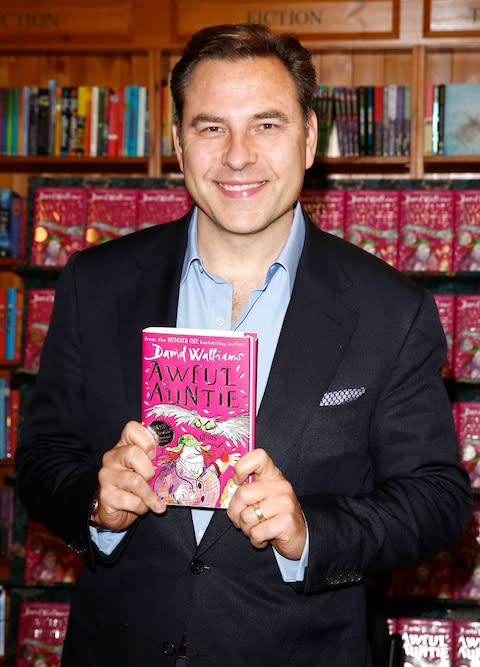 David Walliams at the launch of his 2014 book Awful Auntie - Credit: Tim P Whitby/Getty Images