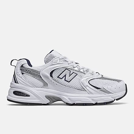 Killough matched a pair of white New Balance sneakers with a guy who has “probably not flown in eight years,” but will be the sweetest person. New Balance