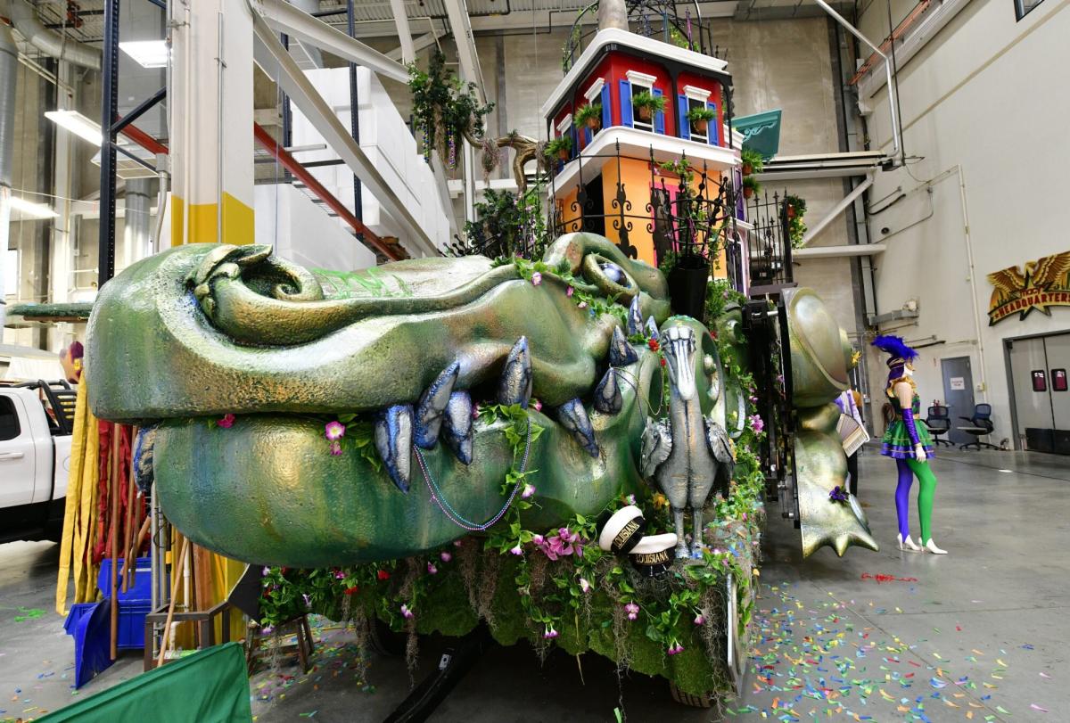 60-Foot Louisiana Alligator Float to Join Macy's Thanksgiving Parade