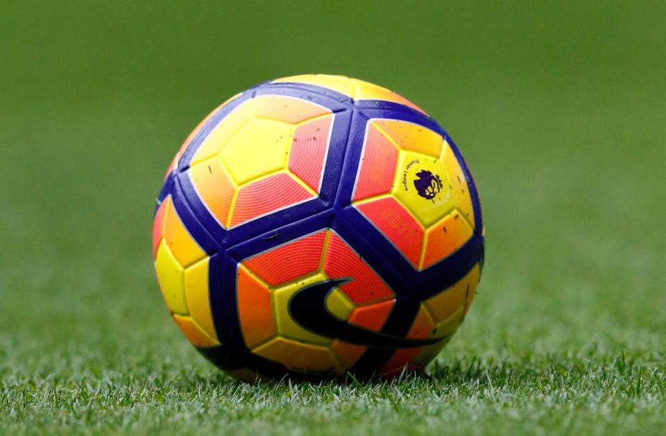 Generic view of soccer ball. A bus crash killed two members of the Mouloudia El Bayadh soccer team on Wednesday according to the Algerian Football Federation.