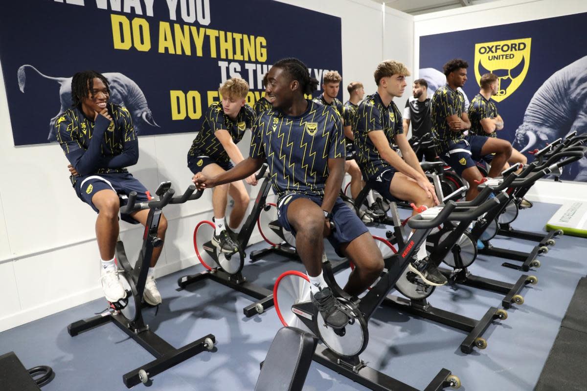 Oxford United players return to pre-season training <i>(Image: OUFC)</i>