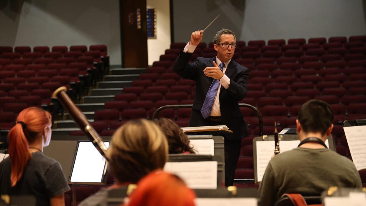 West Texas A&M University Concert Band’s first spring concert will include Omar Thomas’ “Of Our New Day Begun,” a tribute to the victims of a June 2015 domestic terrorism attack in Charleston, South Carolina.The performance will begin at 5 p.m. March 3 in Mary Moody Northen Recital Hall on WT’s Canyon campus and will be livestreamed on the WT School of Music’s Facebook page.