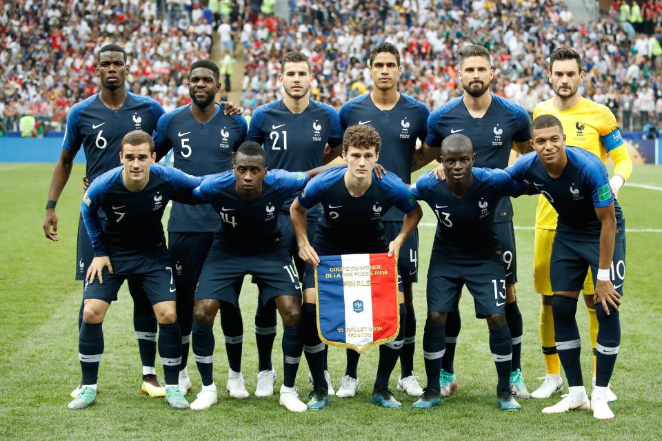 More than half of France’s starting 11 in the 2018 World Cup final were first- or latter-generation immigrants. (Getty)