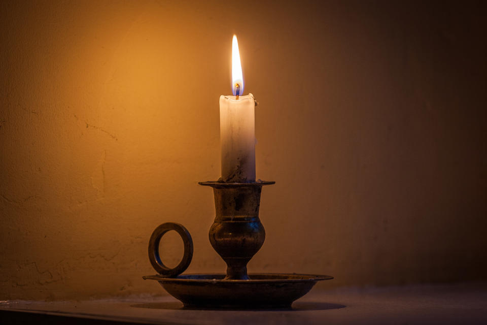 A candle