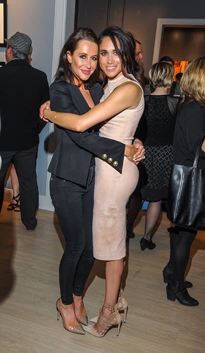 jessica-mulroney-meghan-markle-embrace