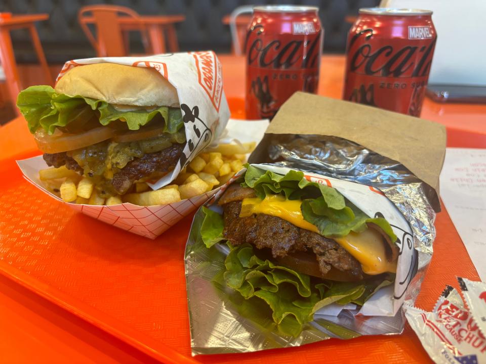 The second Orange Cow Burgers opened at 4018 N. Mesa St. in April of this year.