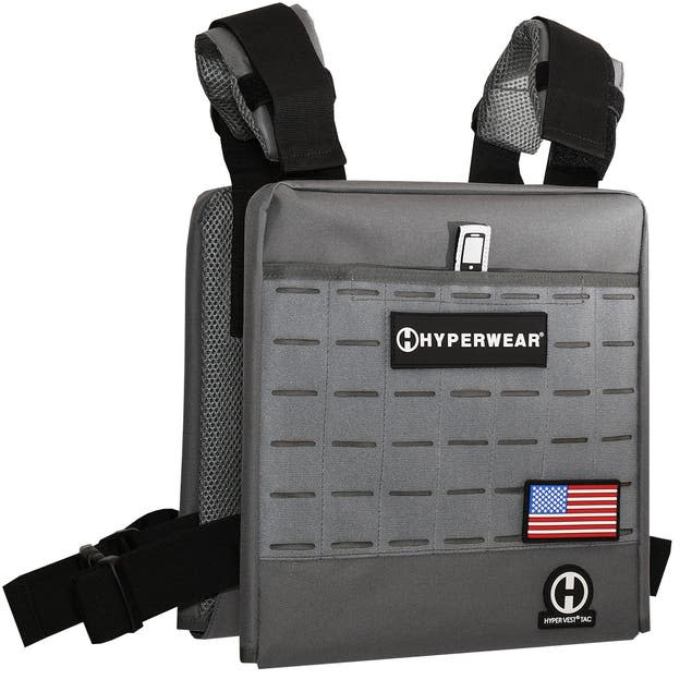 <p><a href="https://shop.menshealth.com/hyper-vest-tactical-weight-vest.html" rel="nofollow noopener" target="_blank" data-ylk="slk:Shop Now;elm:context_link;itc:0;sec:content-canvas" class="link ">Shop Now</a></p><p>Hyper Vest Tactical Weight Vest</p><p>menshealth.com</p><p>$249.99</p>