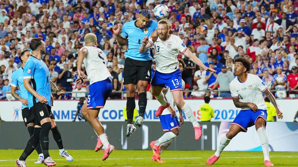 Uruguay looked the better side throughout its match against the US. - Jay Biggerstaff/USA TODAY Sports/Reuters