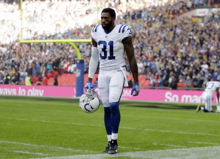 Antonio Cromartie's wife said the couple is expecting their sixth child together. (AP)