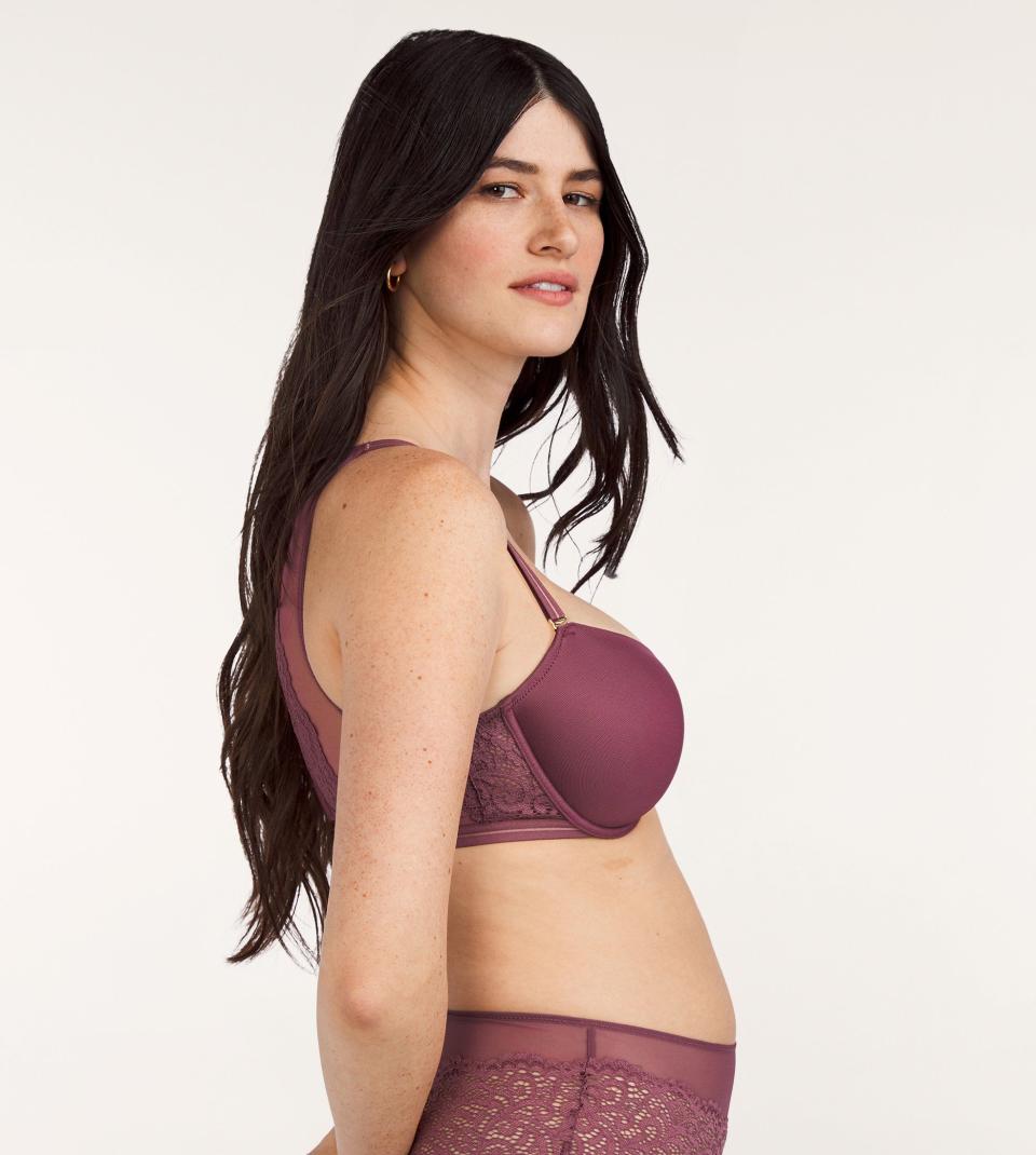 2) Artisan Lace Racerback Bra