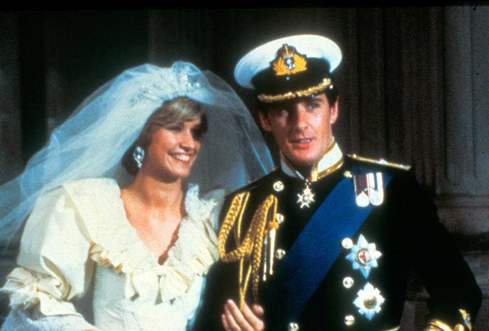 <p>It was 1982 and Diana fandom was at its height. English actress Caroline Bliss played the newlywed princess in a second TV movie about the royal couple’s fairy-tale July 1981 wedding.<br><br>(Photo: Alamy) </p>