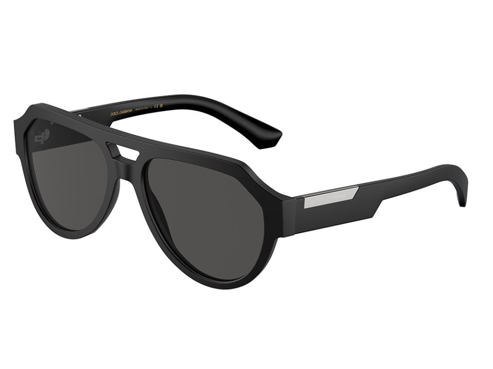 Dolce & Gabbana Mirror Logo Sunglasses