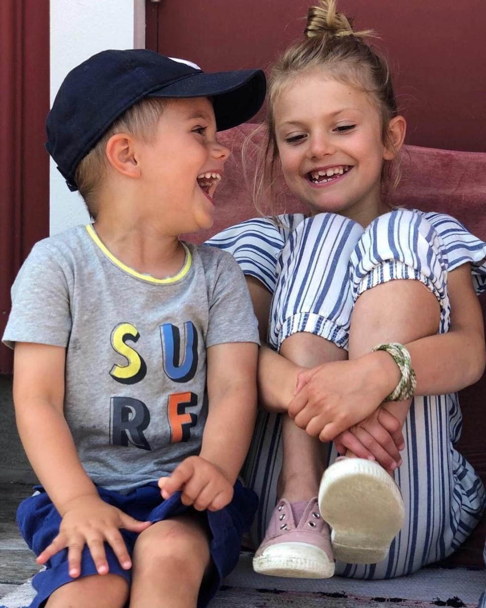 Staycation mode for the Swedish royals! Crown Princess Victoria of Sweden and Prince Daniel took their children Princess Estelle, 7, and Prince Oscar, 3, on a low-key to the country's island of Blå Jungfrun in July.