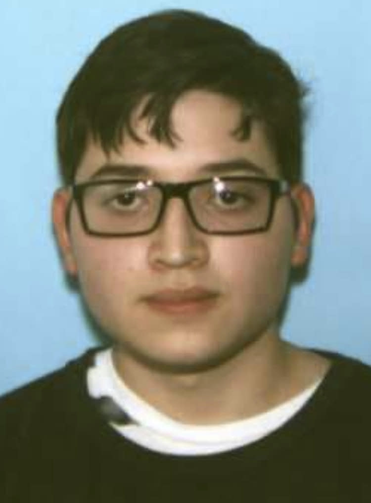 FILE - This image released by the Washington County, Md., Sheriff's Office shows Joe Louis Esquivel, 23, of Hedgesville, W.Va. The West Virginia man charged with killing three coworkers at a western Maryland machine shop and then wounding a responding state trooper has pleaded not criminally responsible for mental reasons, according to court records. (Washington County, Md., Sheriff's Office via AP, File)