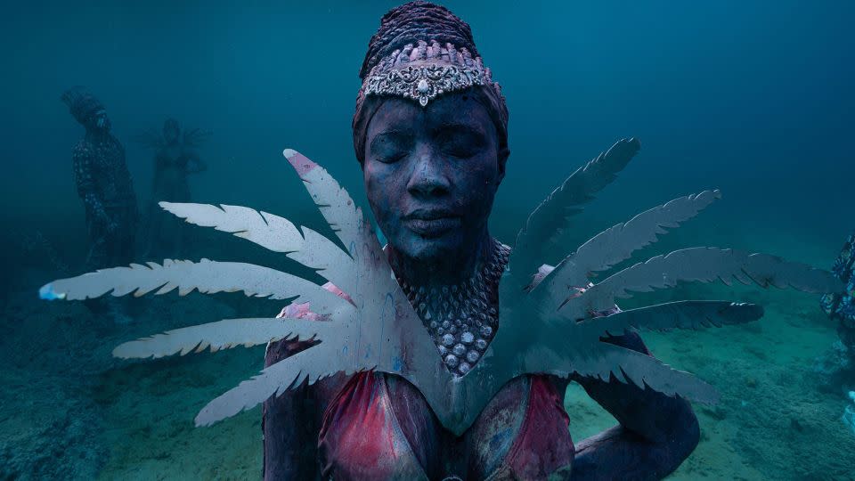 The Molinere Bay Underwater Sculpture Park in Grenada has expanded, with the addition of 31 new sculptures. - Jason deCaires Taylor/underwatersculpture.com