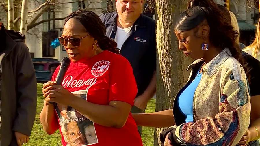 Breonna Taylor's family remembers her four years after her death, at a memorial service in Grand Rapids. (March 13, 2024)